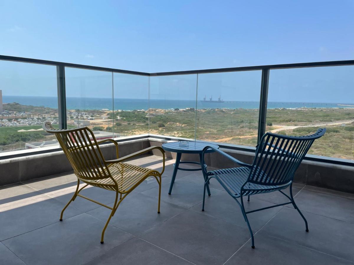 #דירת יוקרה על הים Sunset Beach Apartment# Givat Olga Buitenkant foto