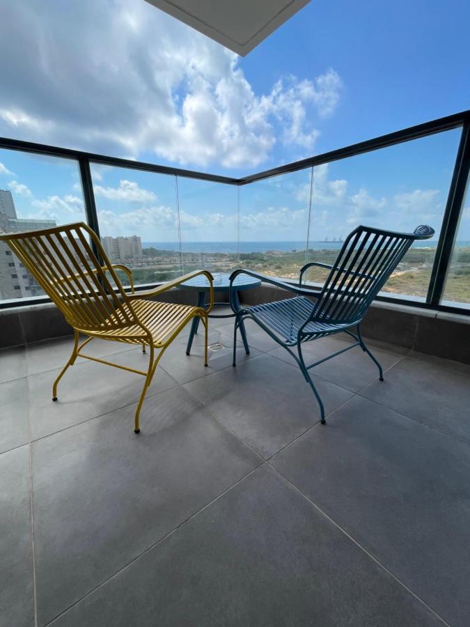 #דירת יוקרה על הים Sunset Beach Apartment# Givat Olga Buitenkant foto